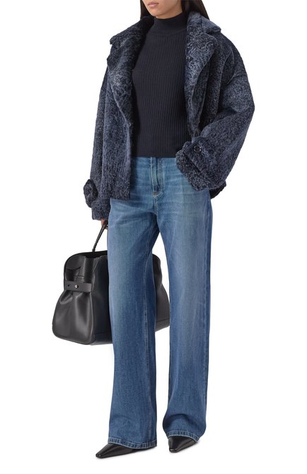 Женский пуловер из шелка и шерсти MAX MARA STUDIO, арт. JANGY