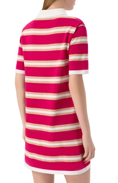 Хлопковое платье ADDICTED розового цвета по цене 21000 руб., арт. TS2505.712-713, фото 4 Хлопковое платье ADDICTED, арт. TS2505.712-713, фото 4