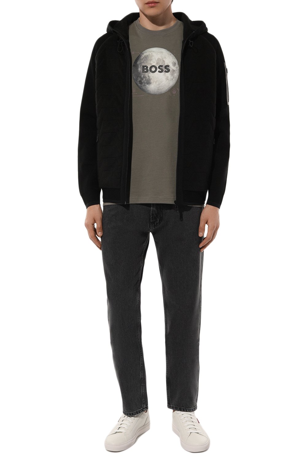 Хлопковая футболка BOSS ORANGE, арт. 50528189, фото 2