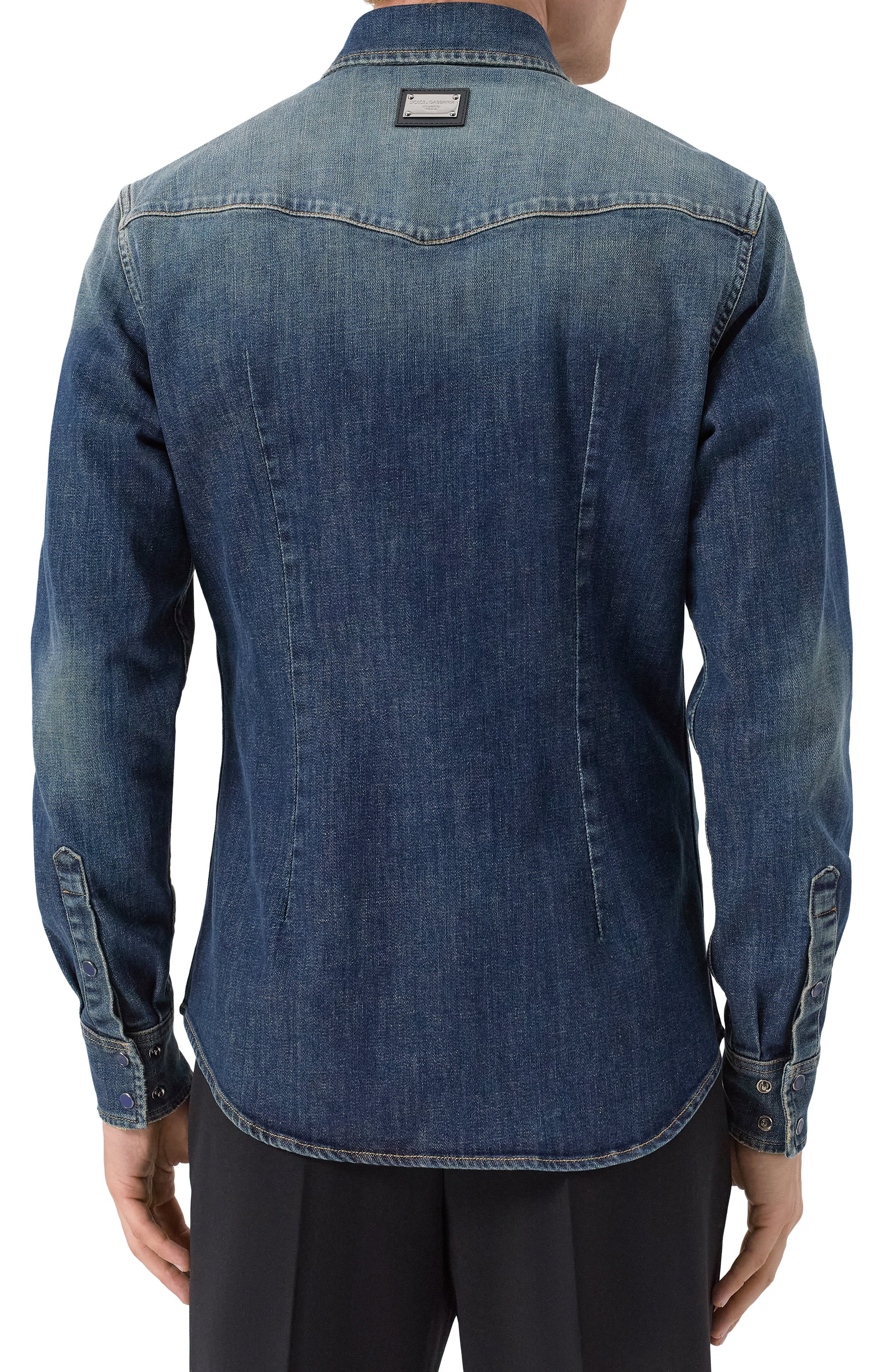Джинсовая рубашка DOLCE & GABBANA, арт. G5JC8D/G8GW9, фото 4