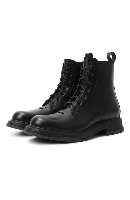 Кожаные ботинки Posey Gucci 851388/AADE0 Чёрный 851388/AADE0