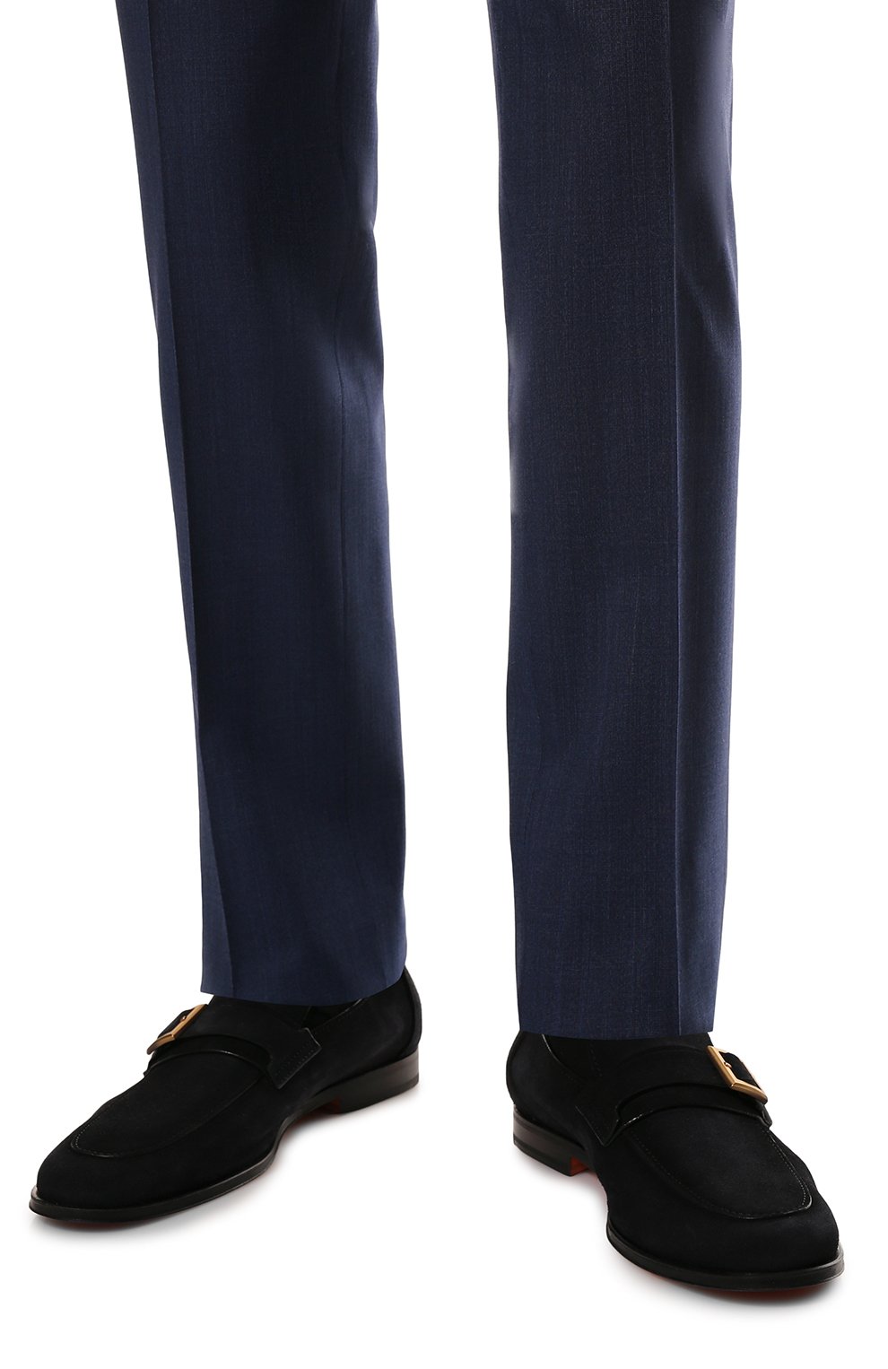 Замшевые монки SANTONI, арт. MCHG17970LC3SRVRU59, фото 3