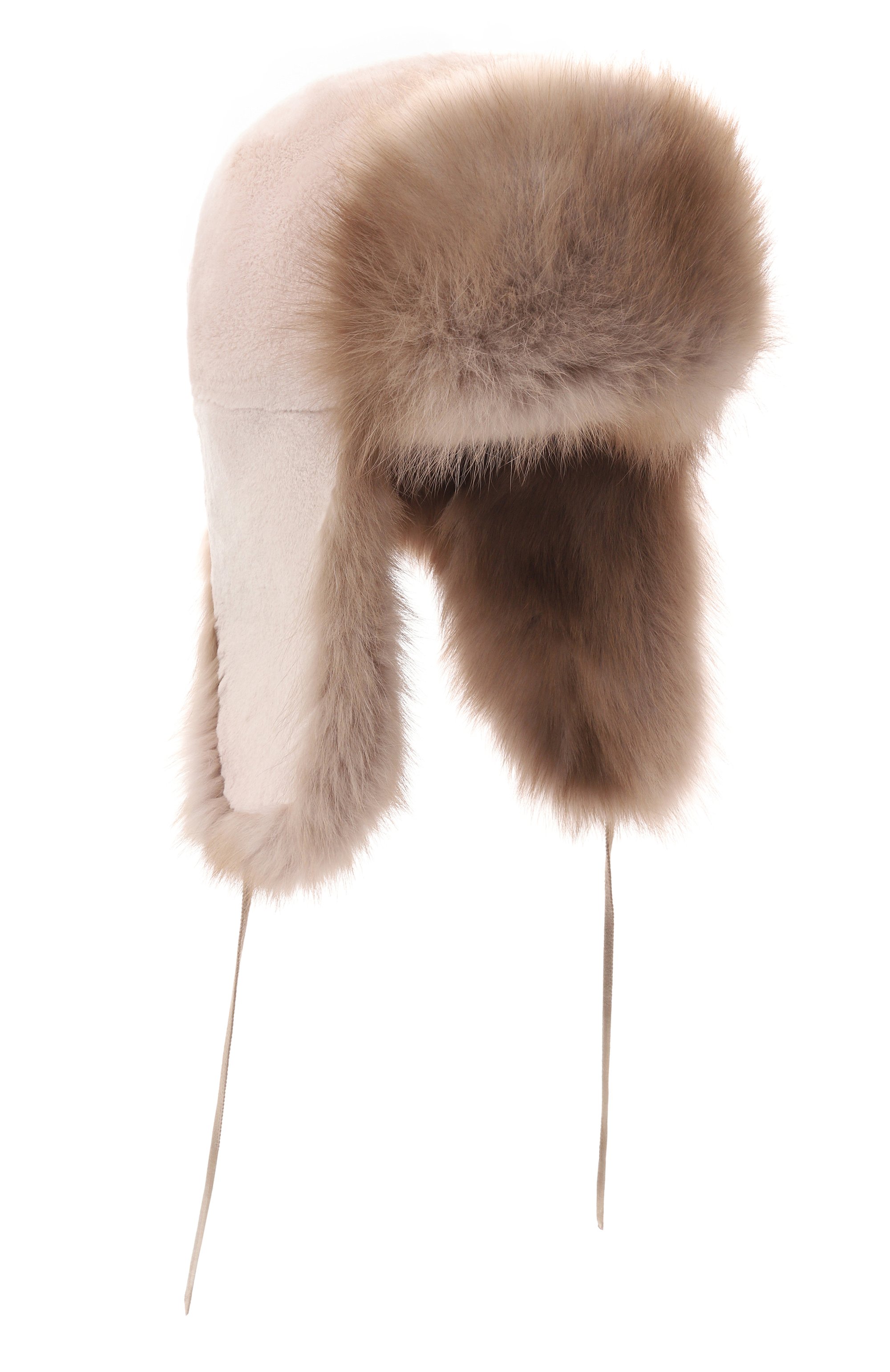 Меховая шапка-ушанка сандра из норки и куницы FURLAND, арт. 0139632150003600000, фото 1