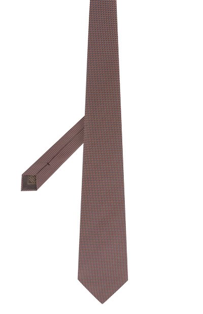 Шелковый галстук BRIONI бордового цвета по цене 24400 руб., арт. 062H00/P8435, фото 2 Шелковый галстук BRIONI, арт. 062H00/P8435, фото 2