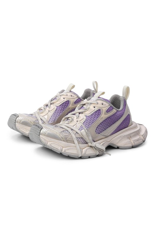 Кроссовки 3XL Balenciaga 734731/W3XGM Фиолетовый 734731/W3XGM
