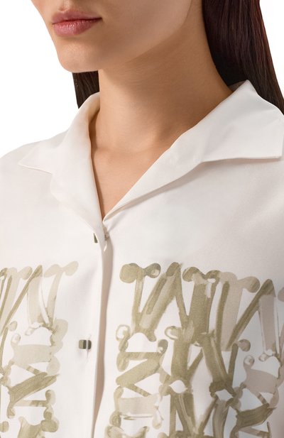 Шелковая рубашка MAX MARA, арт. NABIL, фото 5