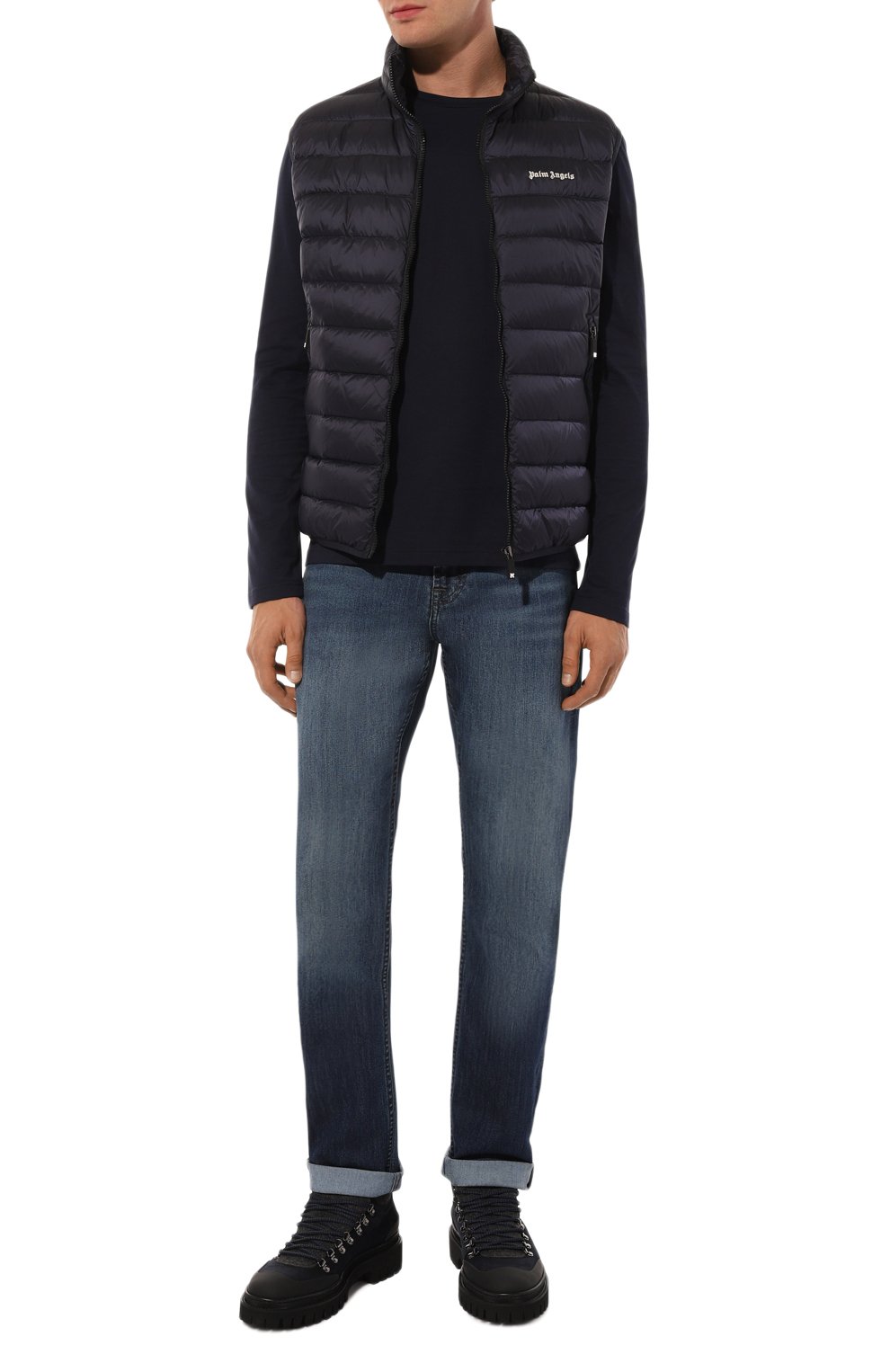 Пуховый жилет PALM ANGELS, арт. PMEX009S24FAB0014603, фото 2