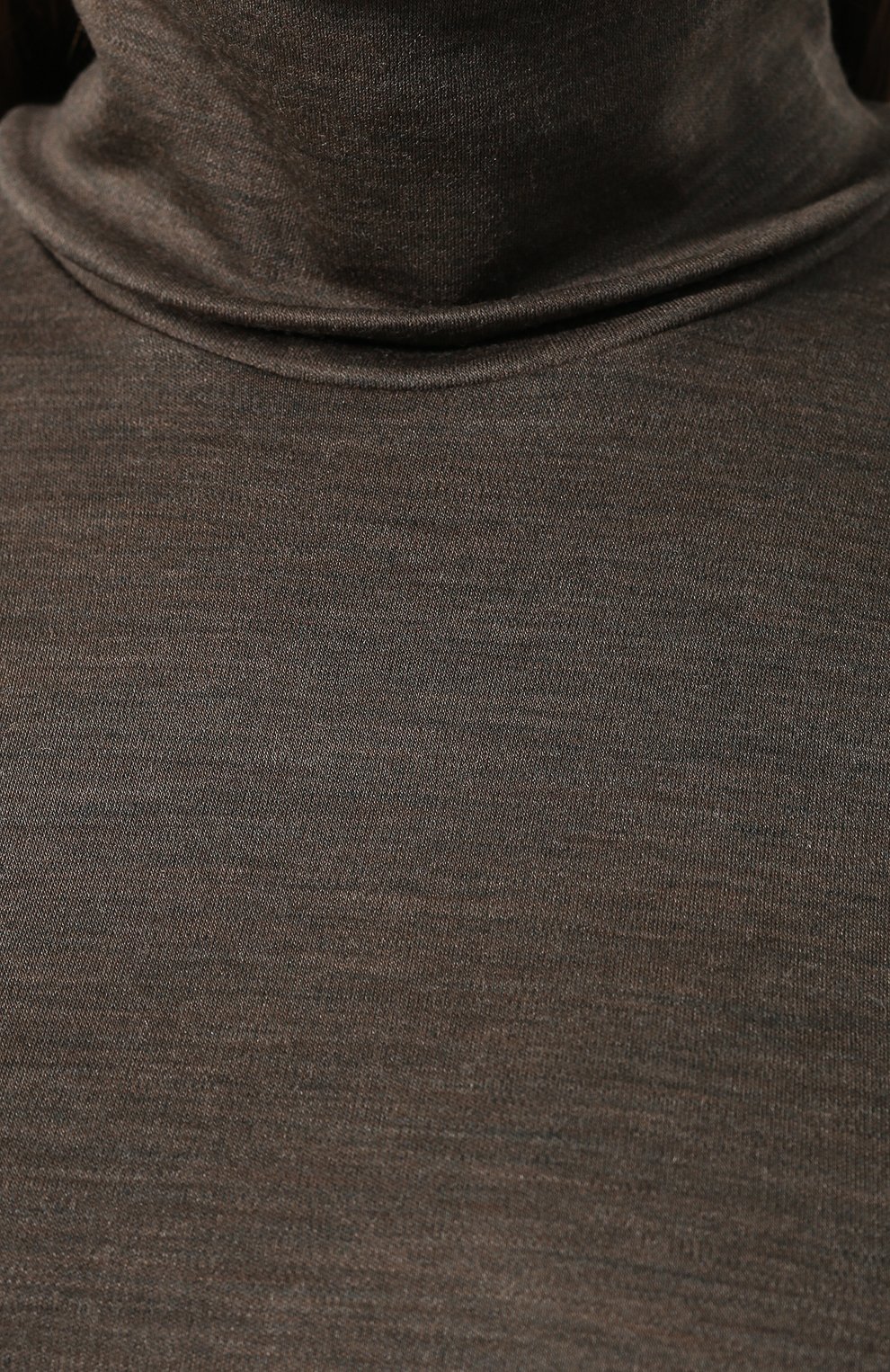 Шерстяная водолазка ISABEL MARANT хаки цвета по цене 29100 руб., арт. TS0668-19H029I/D0YELA, фото 5 Шерстяная водолазка ISABEL MARANT, арт. TS0668-19H029I/D0YELA, фото 5