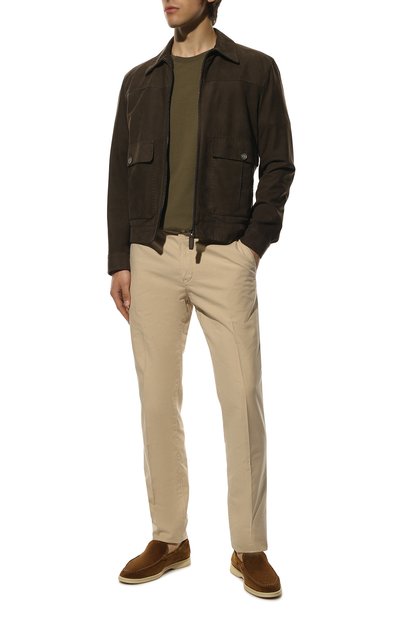 Замшевые лоферы summer walk LORO PIANA, арт. FAE8124, фото 2