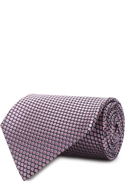 Мужской шелковый галстук с узором ZEGNA, арт. Z3E22/1XW
