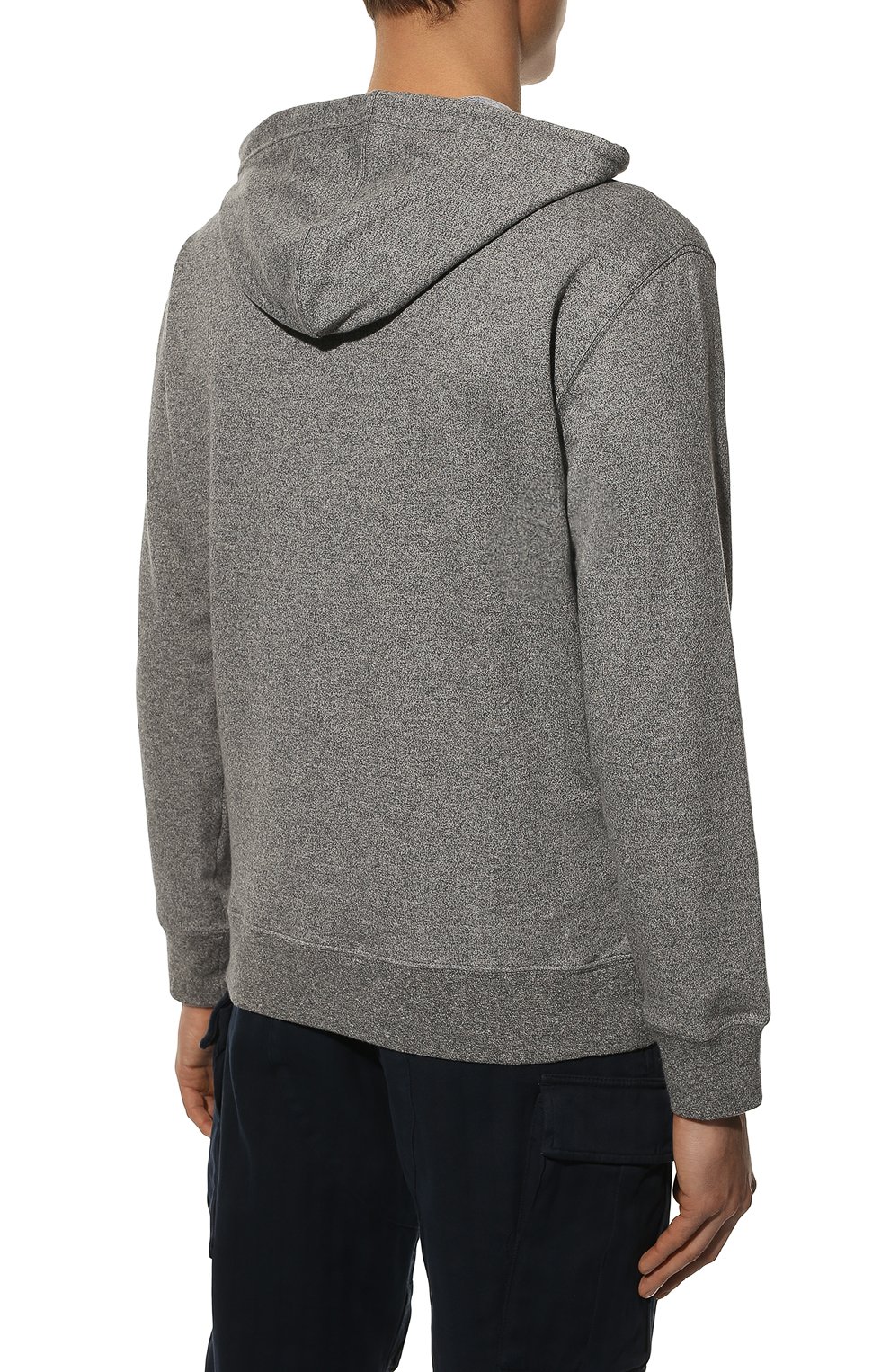 Худи из хлопка и льна BRUNELLO CUCINELLI, арт. MTU153450, фото 4