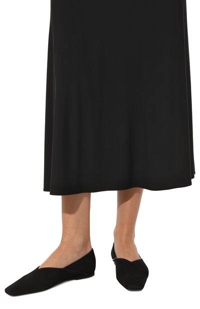 Замшевые балетки everyday TOTEME, арт. 243-WAS2759-LE0071, фото 3