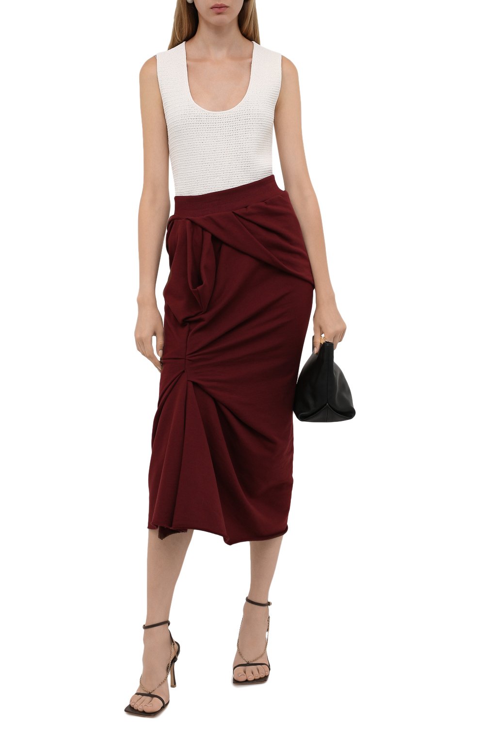 Хлопковая юбка DRIES VAN NOTEN, арт. 212-031126-3608, фото 2