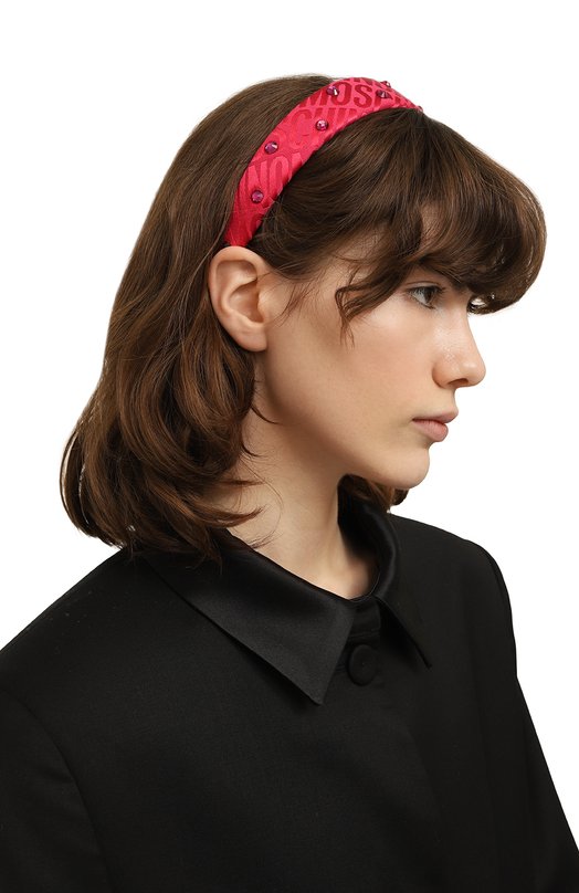 Ободок для волос Moschino Розовый, фото 2