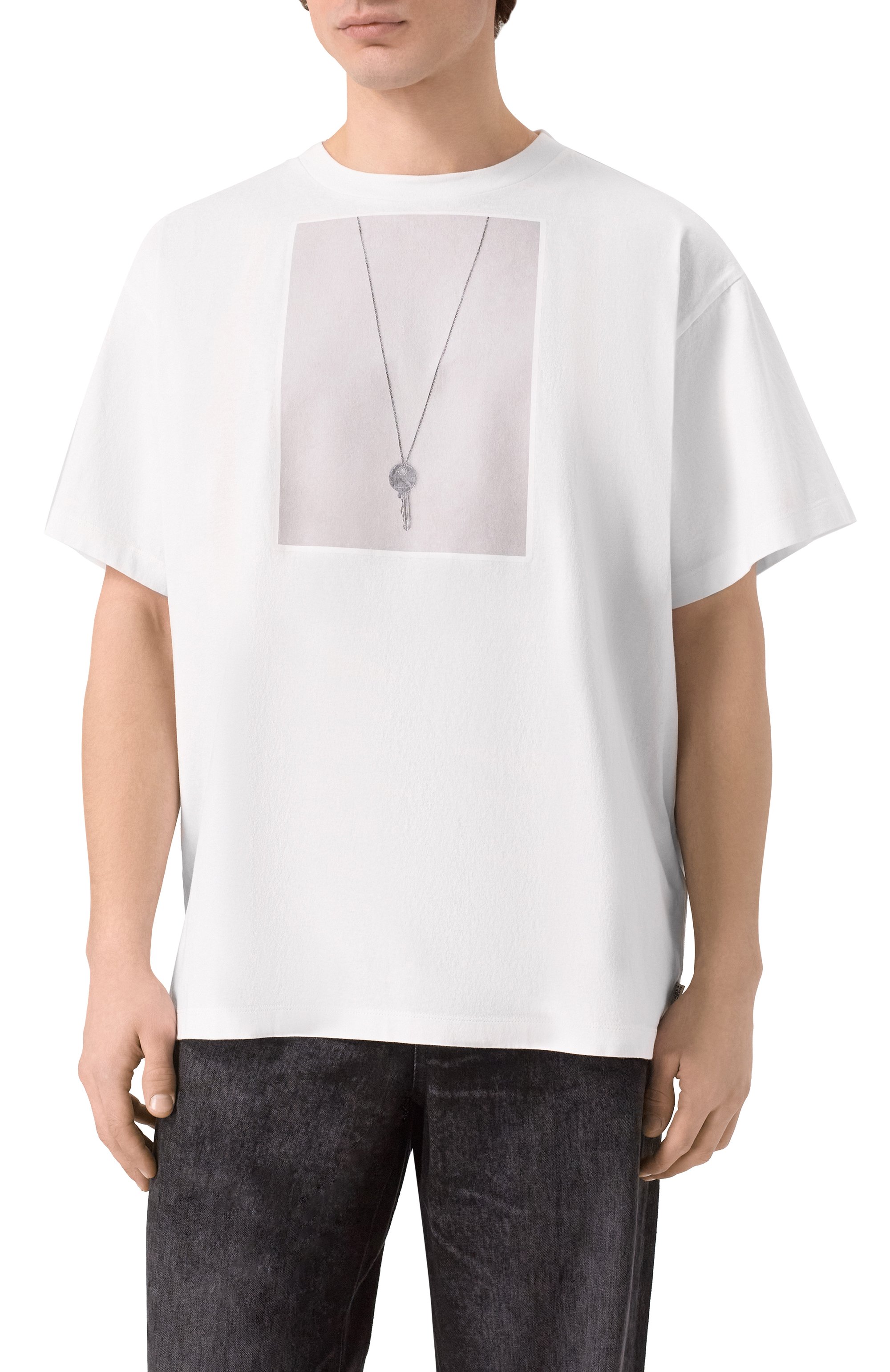 Хлопковая футболка MM6, арт. SH0GC0068/M20050, фото 4