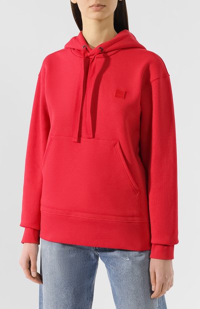 Хлопковое худи ACNE STUDIOS, арт. 2HK173/W, фото 3