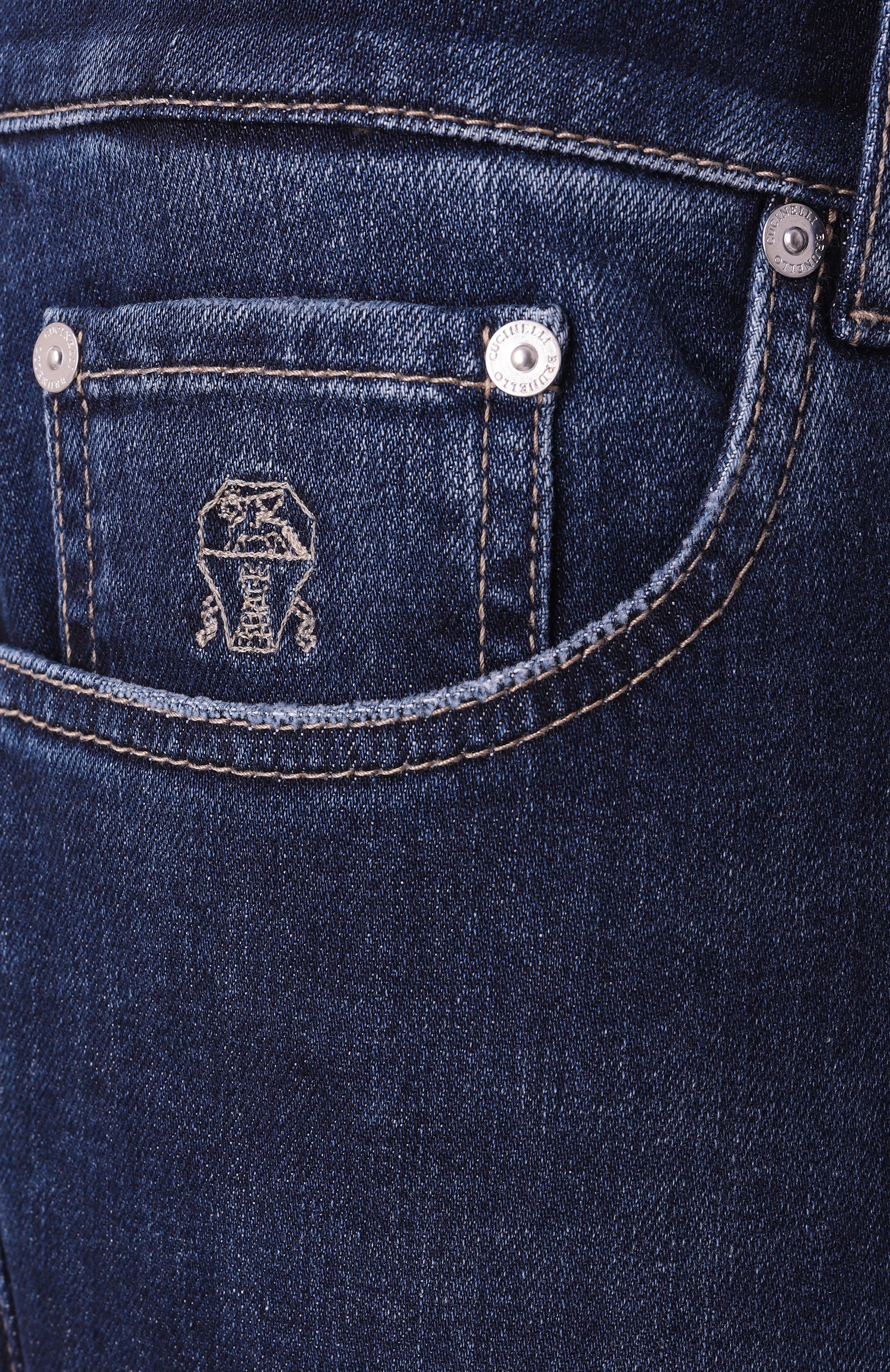 Джинсы traditional fit BRUNELLO CUCINELLI, арт. M283PB3210, фото 6