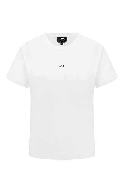 Женская хлопковая футболка A.P.C., арт. C0EI0-F26937