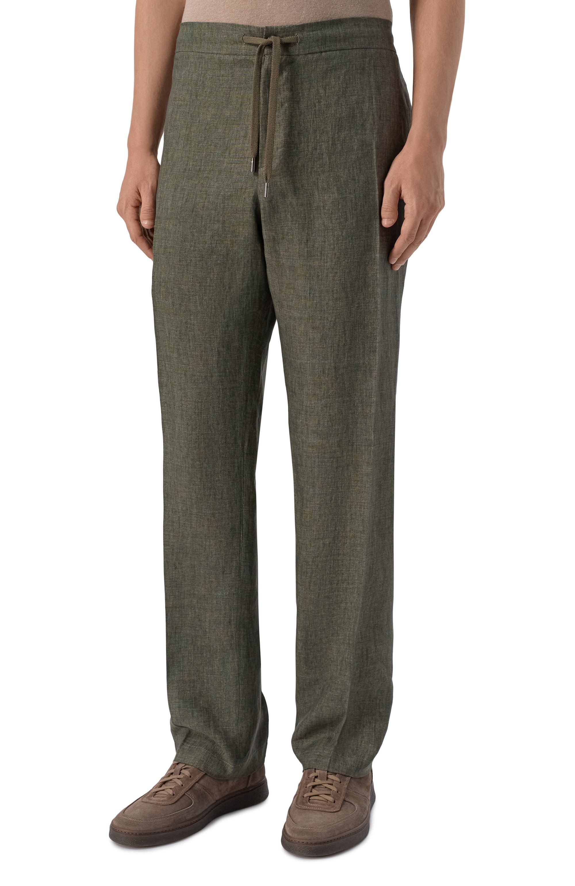 Льняные брюки CAPOBIANCO, арт. 20M811.LL00., фото 3