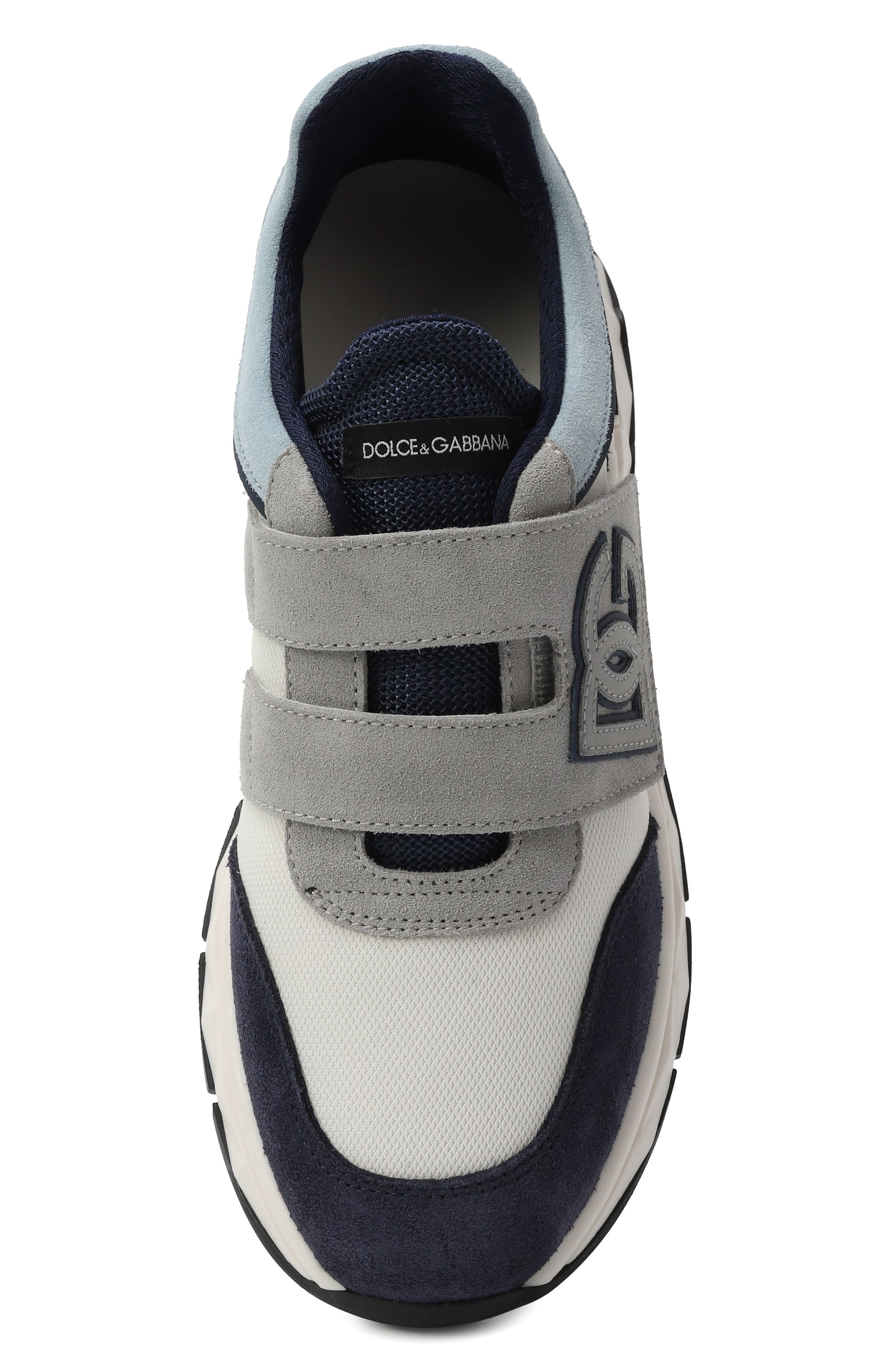 Комбинированные кроссовки dg running DOLCE & GABBANA, арт. DA5187/AA954/29-36, фото 4