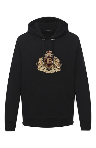 Хлопковое худи BALMAIN, арт. UH03642/J928, фото 1