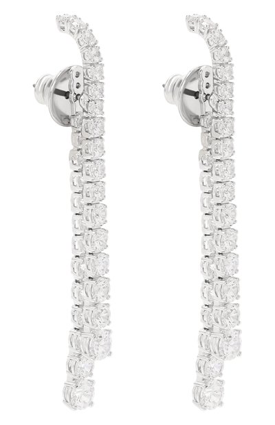 Серьги matrix SWAROVSKI прозрачного цвета по цене 33900 руб., арт. 5709257, фото 3 Серьги matrix SWAROVSKI, арт. 5709257, фото 3