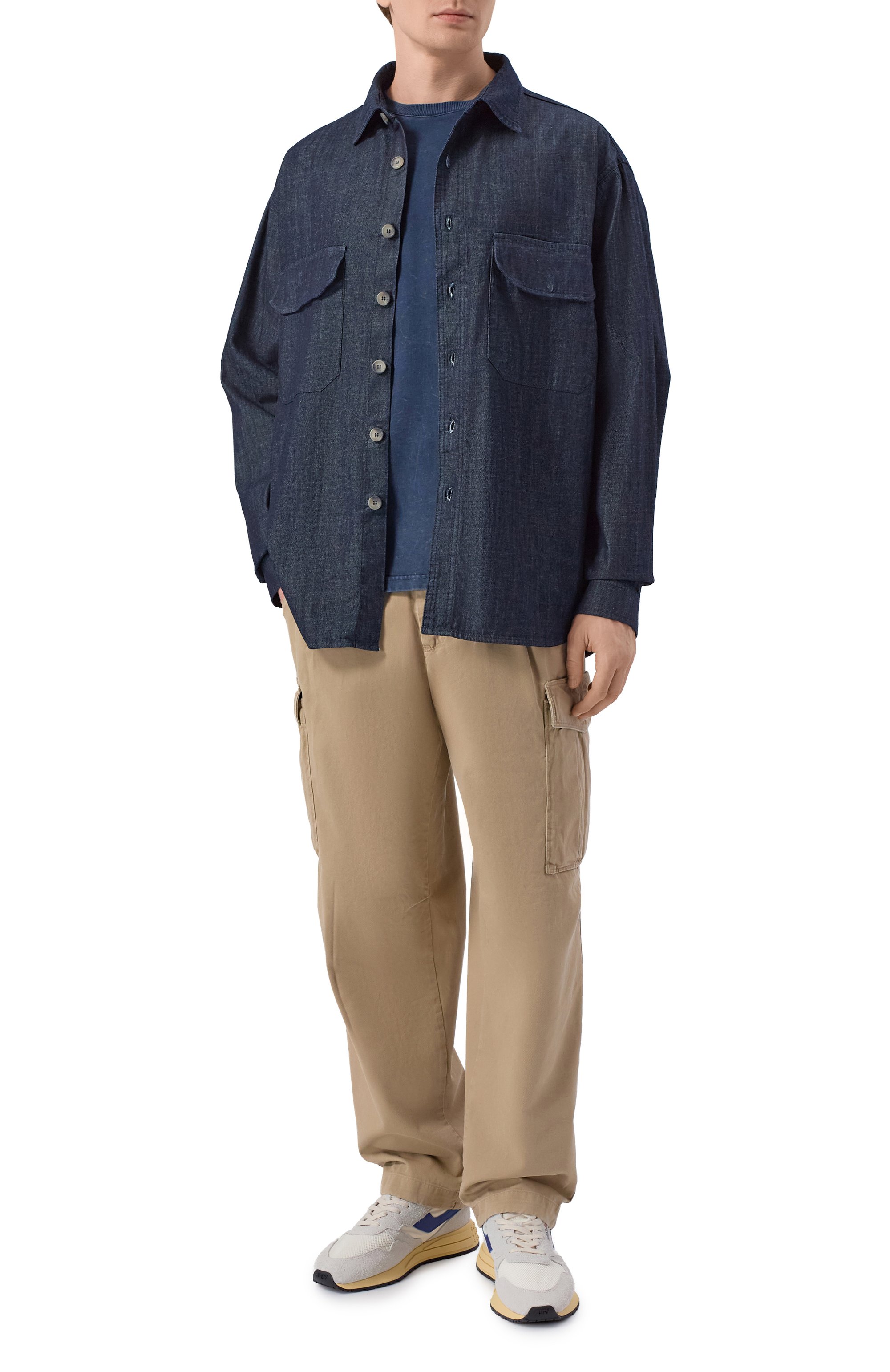 Хлопковые брюки-карго WHITE SAND, арт. 26SU69/63, фото 2