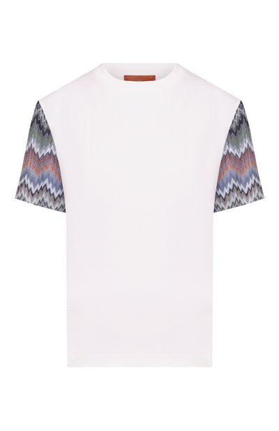Женская хлопковая футболка MISSONI, арт. DS26SL05/BJ00QR
