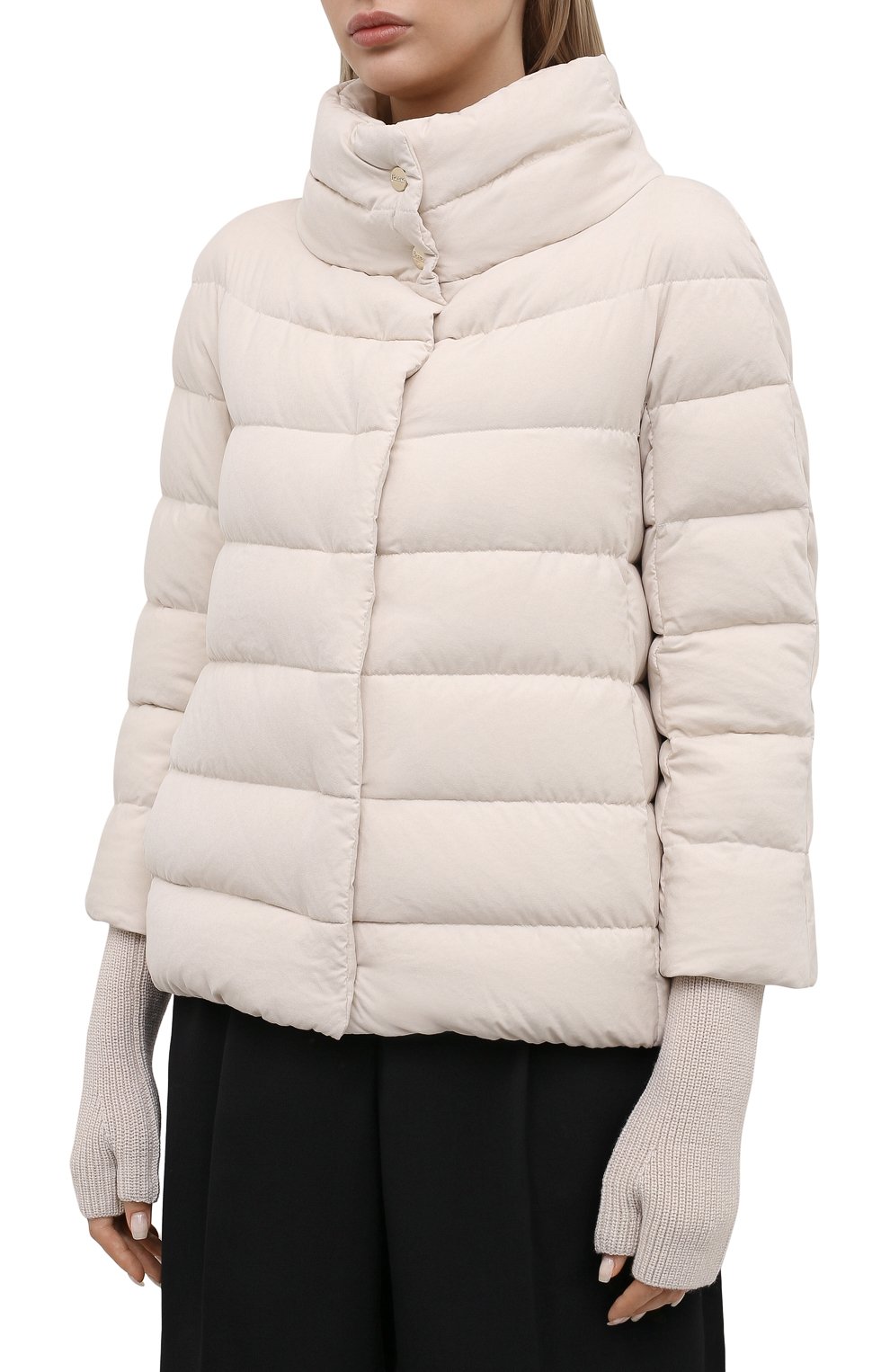Комплект из пуховика и митенок HERNO, арт. PI075DR/12409, фото 3