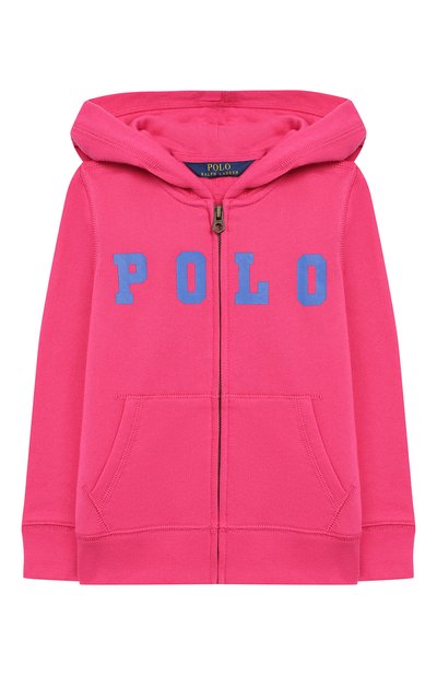 Хлопковый кардиган с капюшоном POLO RALPH LAUREN, арт. 312745365, фото 1