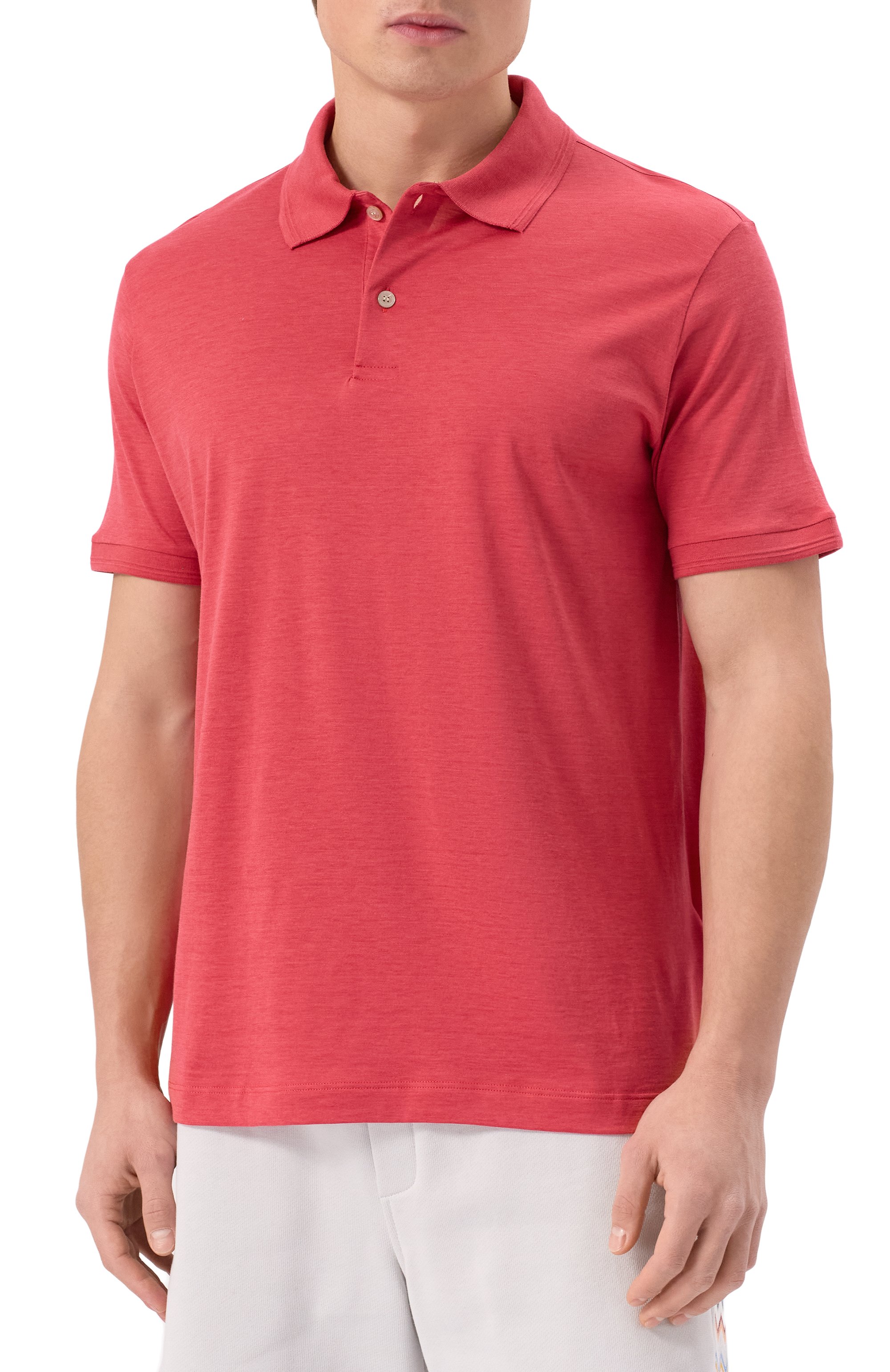 Поло из шелка и хлопка PAUL&SHARK, арт. 25411208, фото 3