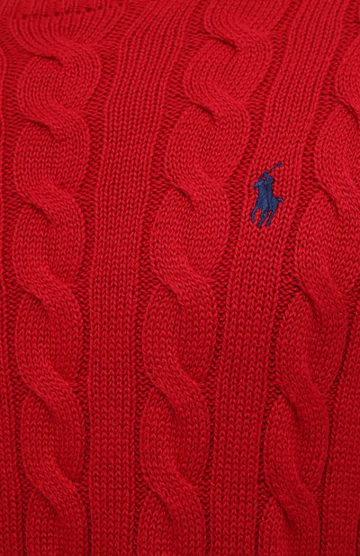Хлопковый свитер POLO RALPH LAUREN, арт. 710775885, фото 5