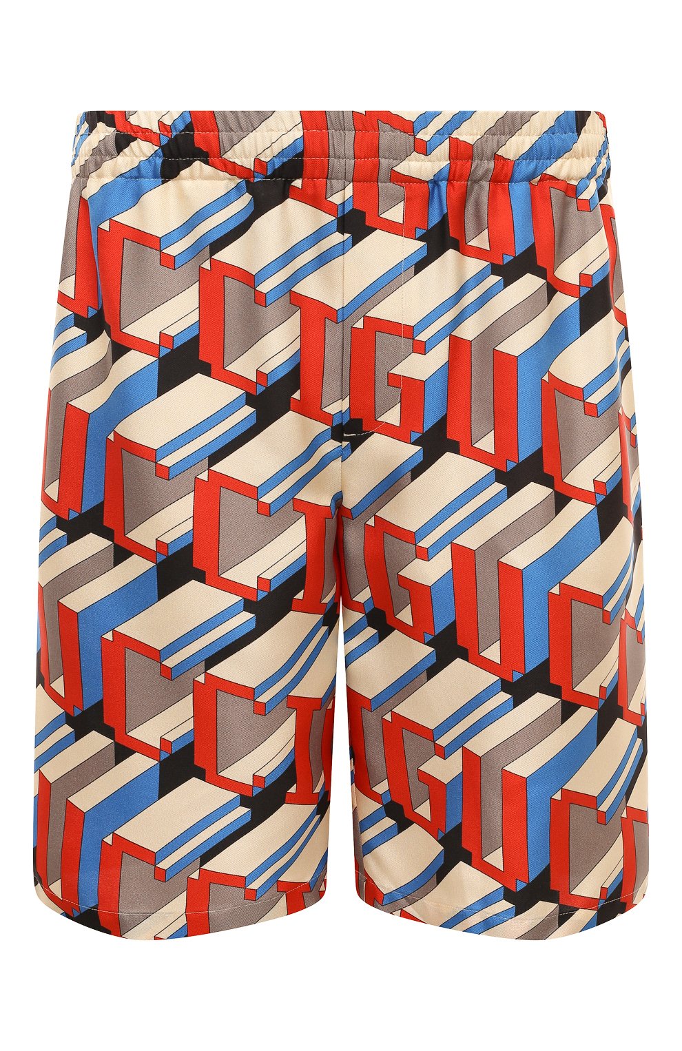 Шелковые шорты GUCCI, арт. 742781/ZAPEI, фото 1