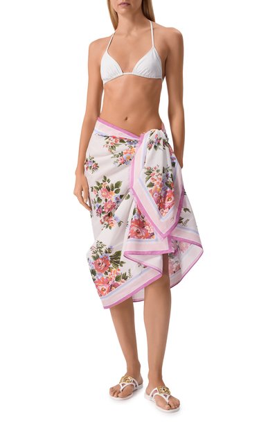 Хлопковое парео DOLCE & GABBANA, арт. 04A01J/0N0EJ, фото 2