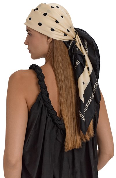 Шелковый платок VALENTINO, арт. 7W2EI114/WFM, ф�ото 2