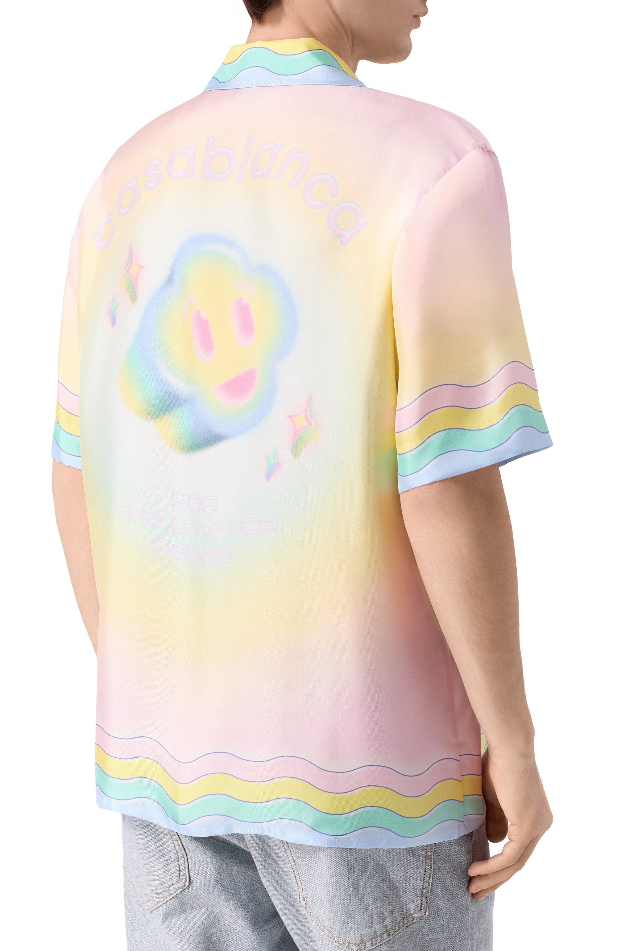 Шелковая рубашка CASABLANCA, арт. M-SP26-SH-003-03, фото 4