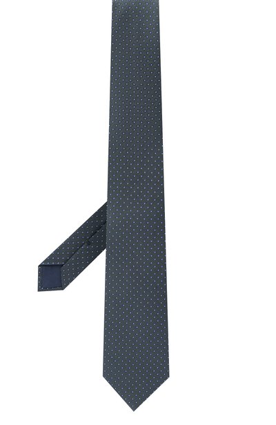 Шелковый галстук CORNELIANI темно-зеленого цвета по цене 27900 руб., арт. 28U302/2A20307, фото 3 Шелковый галстук CORNELIANI, арт. 28U302/2A20307, фото 3