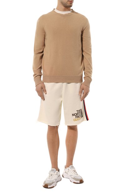 Хлопковые шорты the north face x gucci GUCCI, арт. 651727 XJDIP, фото 2
