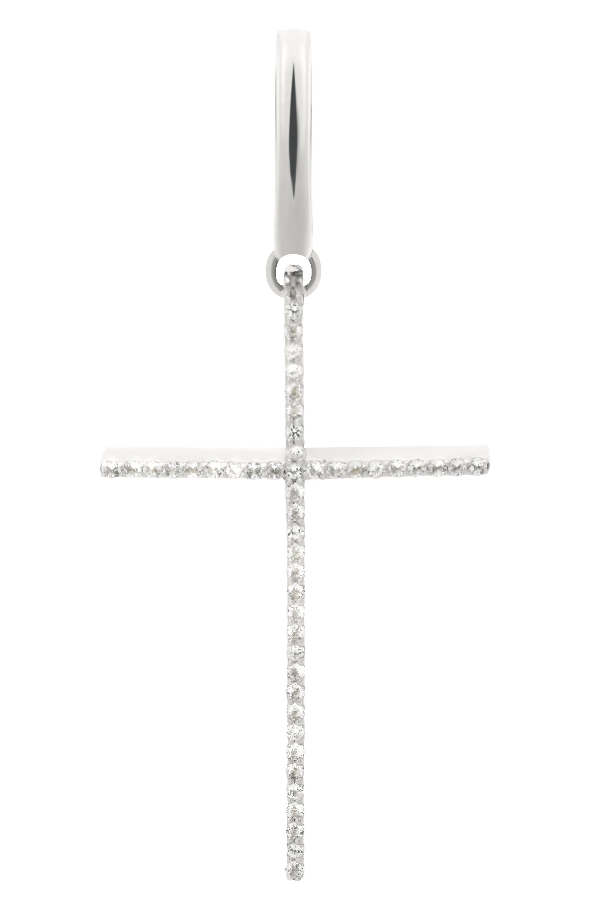 Моносерьга графичный крест vsj MOONKA, арт. NCS-CER-48TPZ-1, фото 1