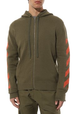 Хлопковый кардиган OFF-WHITE, арт. OMHA080F22KNI0015620, фото 1