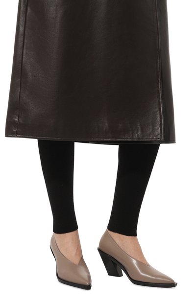 Кожаные туфли ELLEME, арт. ECLAIR PUMPS/LEATHER, фото 3