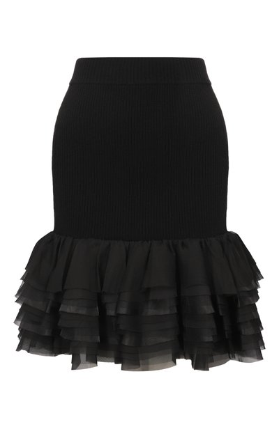 Женская юбка из шерсти и кашемира NINA RICCI, арт. 26AMJU003/ML0620