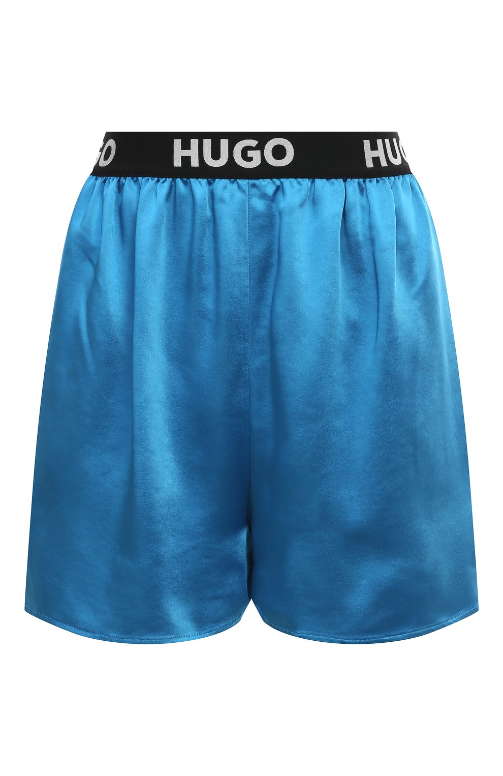 Шорты HUGO голубого цвета по цене 13100 руб., арт. 50488572, фото 1 Шорты HUGO, арт. 50488572, фото 1