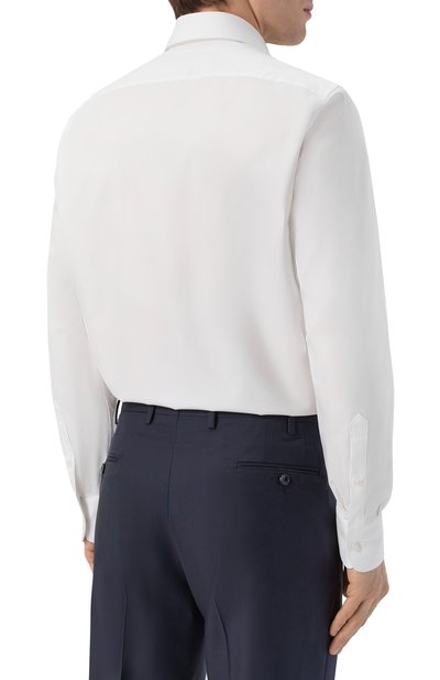 Хлопковая сорочка ZILLI, арт. F0RF01M010059654U_001, фото 4