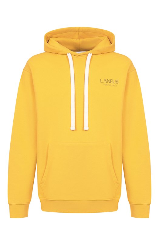 Хлопковое худи Laneus S6LAMAHS198 Жёлтый S6LAMAHS198