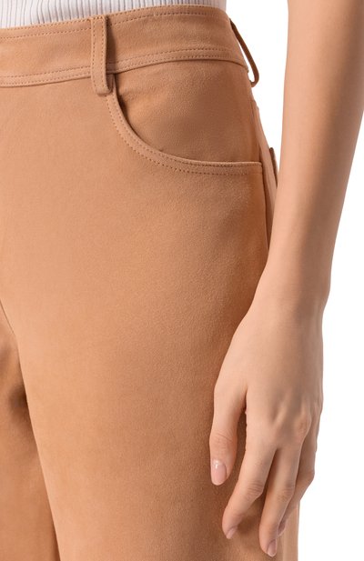 Замшевые брюки 12 STOREEZ, арт. 137321, фото 5