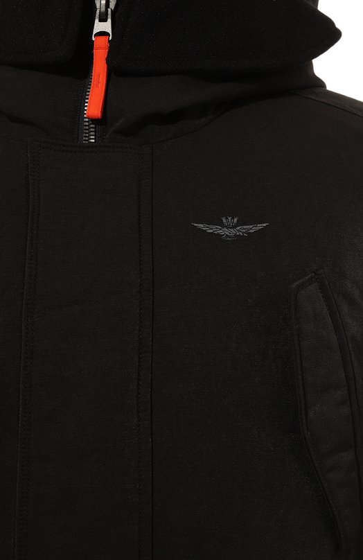 Утепленная парка Aeronautica Militare AB2208CT3431 Чёрный  AB2208CT3431 Фото 5