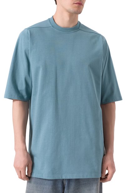 Хлопковая футболка RICK OWENS, арт. RU01E5249/BA, фото 3