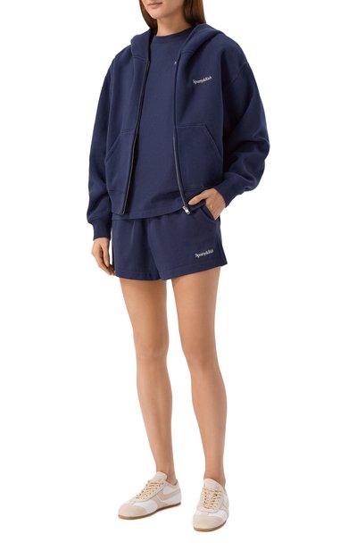 Хлопковое шорты SPORTY AND RICH, арт. SH03784300BL106, фото 2
