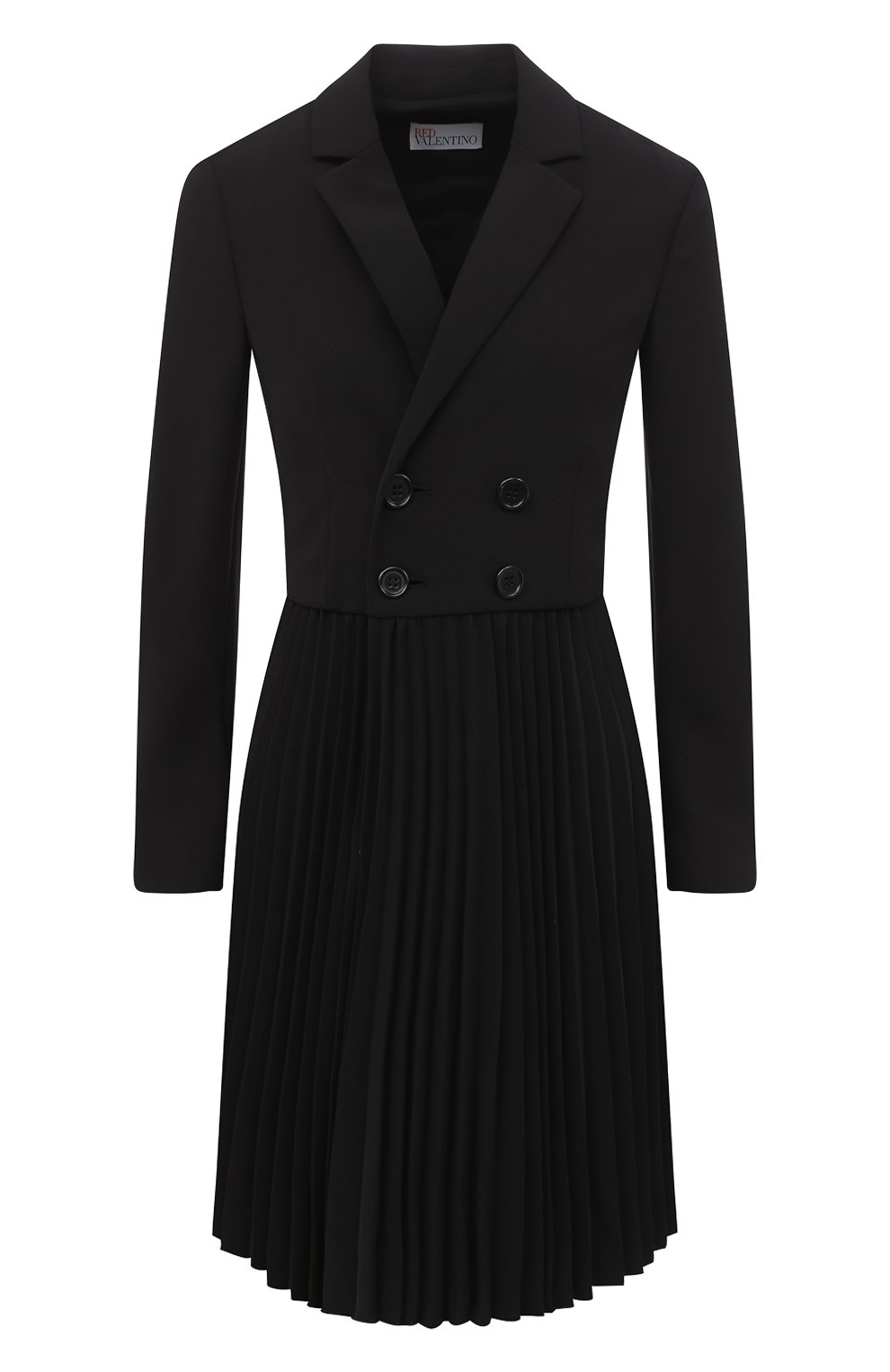 Платье REDVALENTINO черного цвета по цене 104000 руб., арт. UR0VAV30/5DC, фото 1 Платье REDVALENTINO, арт. UR0VAV30/5DC, фото 1